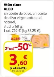 Oferta de Albo - Atun Claro por 7,19€ en Alcampo