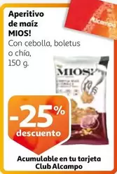 Oferta de Mios! - Aperitivo De Maiz en Alcampo