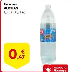 Oferta de Auchan - Gaseosa por 0,47€ en Alcampo