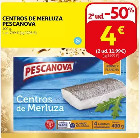 Oferta de Pescanova - Centros De Merluza por 7,99€ en Alcampo