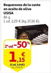 Oferta de Costa - Boquerones De La  En Aceite De Oliva por 2,29€ en Alcampo