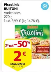 Oferta de Piccolinis - Piccolinis por 3,99€ en Alcampo