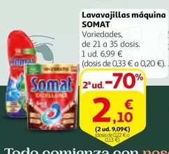 Oferta de Somat - Lavavajillas Maquina por 6,99€ en Alcampo