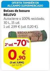 Oferta de Alcampo - Bolsas De Basura por 2,99€ en Alcampo