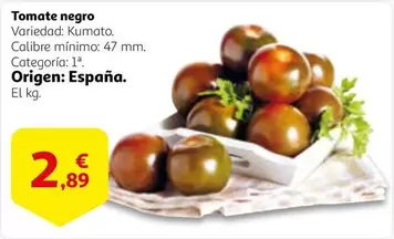 Oferta de Origen - Tomate Negro por 2,89€ en Alcampo