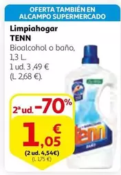 Oferta de Tenn - Bioalcohol O Bano por 3,49€ en Alcampo