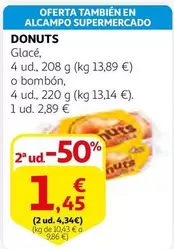 Oferta de Alcampo - Donuts por 1,45€ en Alcampo