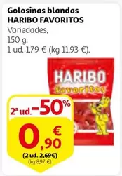 Oferta de Haribo - Golosinas blandes por 1,79€ en Alcampo