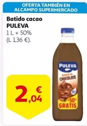 Oferta de Puleva - Batido Cacao por 2,04€ en Alcampo