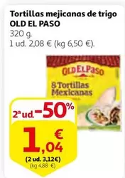 Oferta de Old El Paso - Tortillas Mejicanas De Trigo por 2,08€ en Alcampo