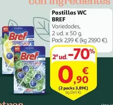 Oferta de Bref - Pastillas WC por 2,99€ en Alcampo