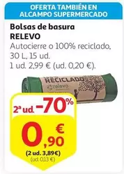 Oferta de Alcampo - Bolsas De Basura por 2,99€ en Alcampo