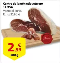 Oferta de Oro - Centro De Jamon Etiqueta por 2,59€ en Alcampo