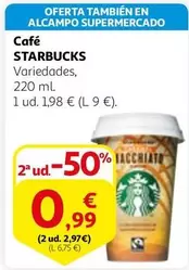 Oferta de Café por 1,98€ en Alcampo