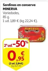 Oferta de Sardinas En Conserva por 1,89€ en Alcampo