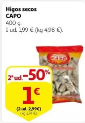 Oferta de Higos Secos por 1€ en Alcampo