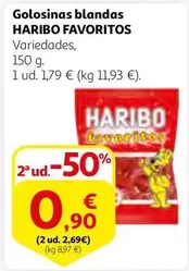 Oferta de Haribo - Golosinas Blandas por 1,79€ en Alcampo