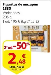 Oferta de 1880 - Figuritas De Mazapan por 2,48€ en Alcampo