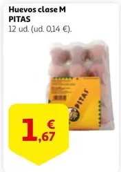 Oferta de Pitas - Huevos Clase M por 1,67€ en Alcampo