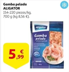 Oferta de Aligator -  Gamba Pelada por 5,99€ en Alcampo