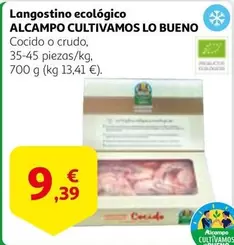 Oferta de Alcampo - Langostino Ecologico Cultivamos por 9,39€ en Alcampo