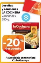 Oferta de La Cocinera - Lasanas Y Canelones en Alcampo