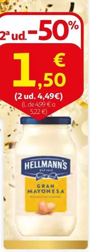 Oferta de Hellmann's - Gran Mayore por 4,49€ en Alcampo