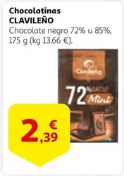 Oferta de Clavileño - Chocolatinas por 2,39€ en Alcampo