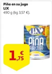 Oferta de Piña En Su Jugo por 1,75€ en Alcampo