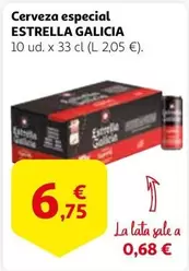 Oferta de Estrella Galicia - Cerveza Especial por 6,75€ en Alcampo