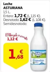 Oferta de La Asturiana - Leche por 1,68€ en Alcampo