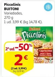 Oferta de Piccolinis - Piccolinis por 3,99€ en Alcampo