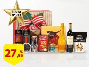 Oferta de Cesta N°533 por 27,95€ en Alcampo