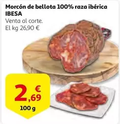 Oferta de Bellota - Morcon De  100% Raza Iberica por 2,69€ en Alcampo