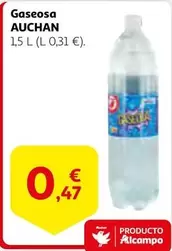 Oferta de Auchan - Gaseosa por 0,47€ en Alcampo