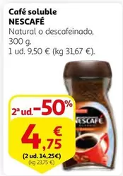 Oferta de Nescafé - Café Soluble por 4,75€ en Alcampo