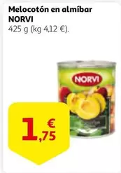 Oferta de Norvi - Melocoton En Almibar por 1,75€ en Alcampo