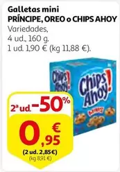 Oferta de Príncipe - Galletas Mini por 1,9€ en Alcampo