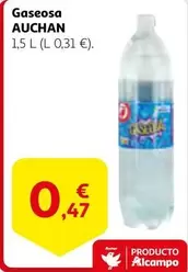 Oferta de Auchan - Gaseosa por 0,47€ en Alcampo