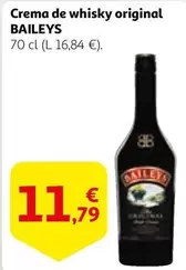 Oferta de Baileys - Crema De Whisky Original por 11,79€ en Alcampo