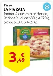 Oferta de Pizza por 3,49€ en Alcampo