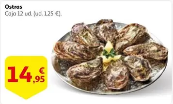 Oferta de Ostras por 14,95€ en Alcampo