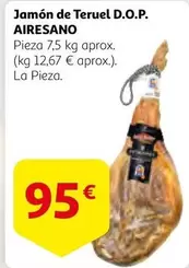 Oferta de Aire Sano - Jamon De Teruel D.o.p. por 95€ en Alcampo