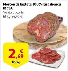 Oferta de Morcon De Bellota 100% Raza Iberica por 2,69€ en Alcampo