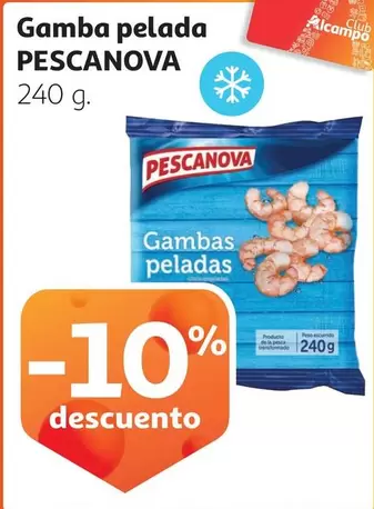 Oferta de Pescanova - Gamba Pelada en Alcampo