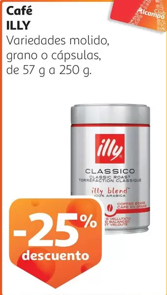 Oferta de Illy - Café en Alcampo