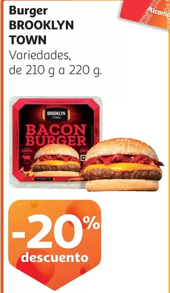 Oferta de Brooklyn - Burger Brown en Alcampo