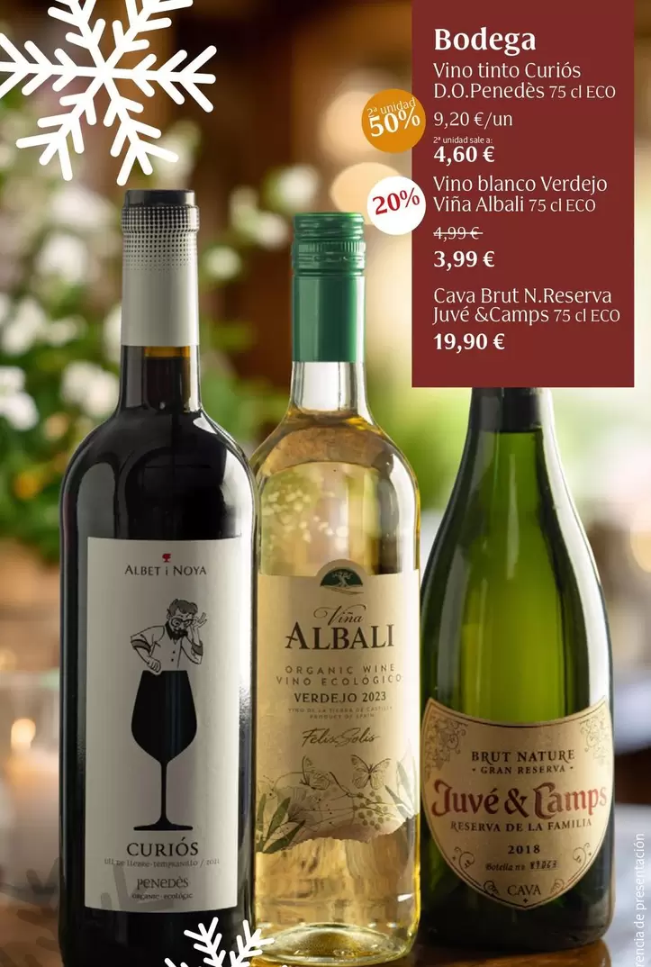 Oferta de Blanco - Vino  Verdejo Vina Alitalian S/Clso por 3,99€ en Veritas