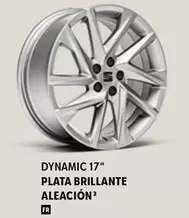 Oferta de Dynamic -  17" Plata Brillante Aleación3 en SEAT