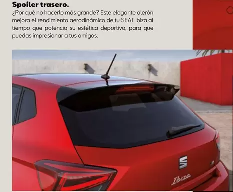 Oferta de Spoiler Trasero en SEAT